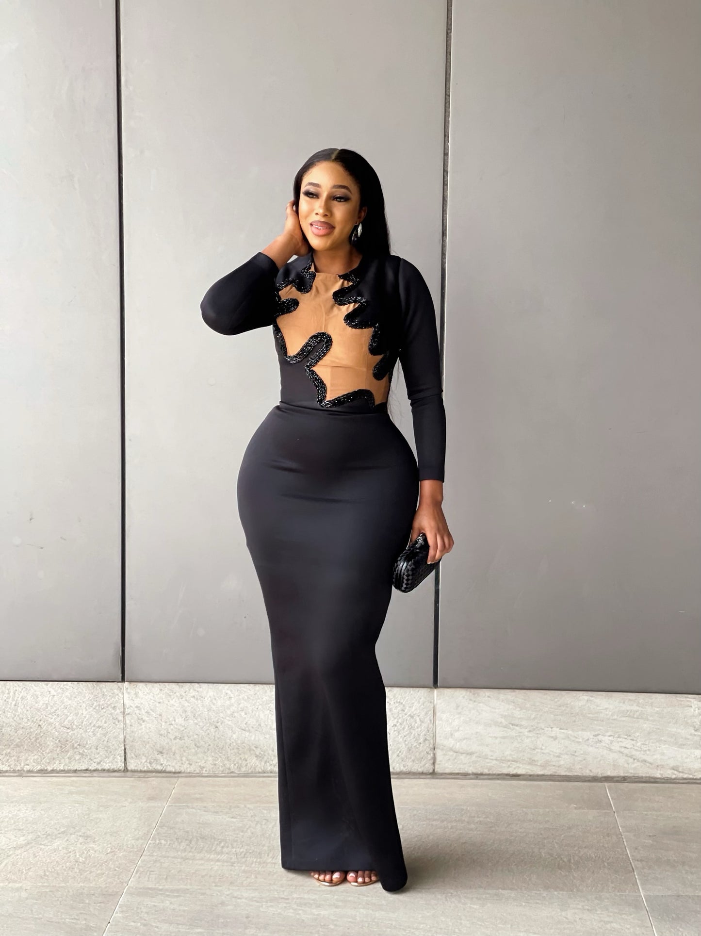 Meow dress - Kome Osalor Fashion House