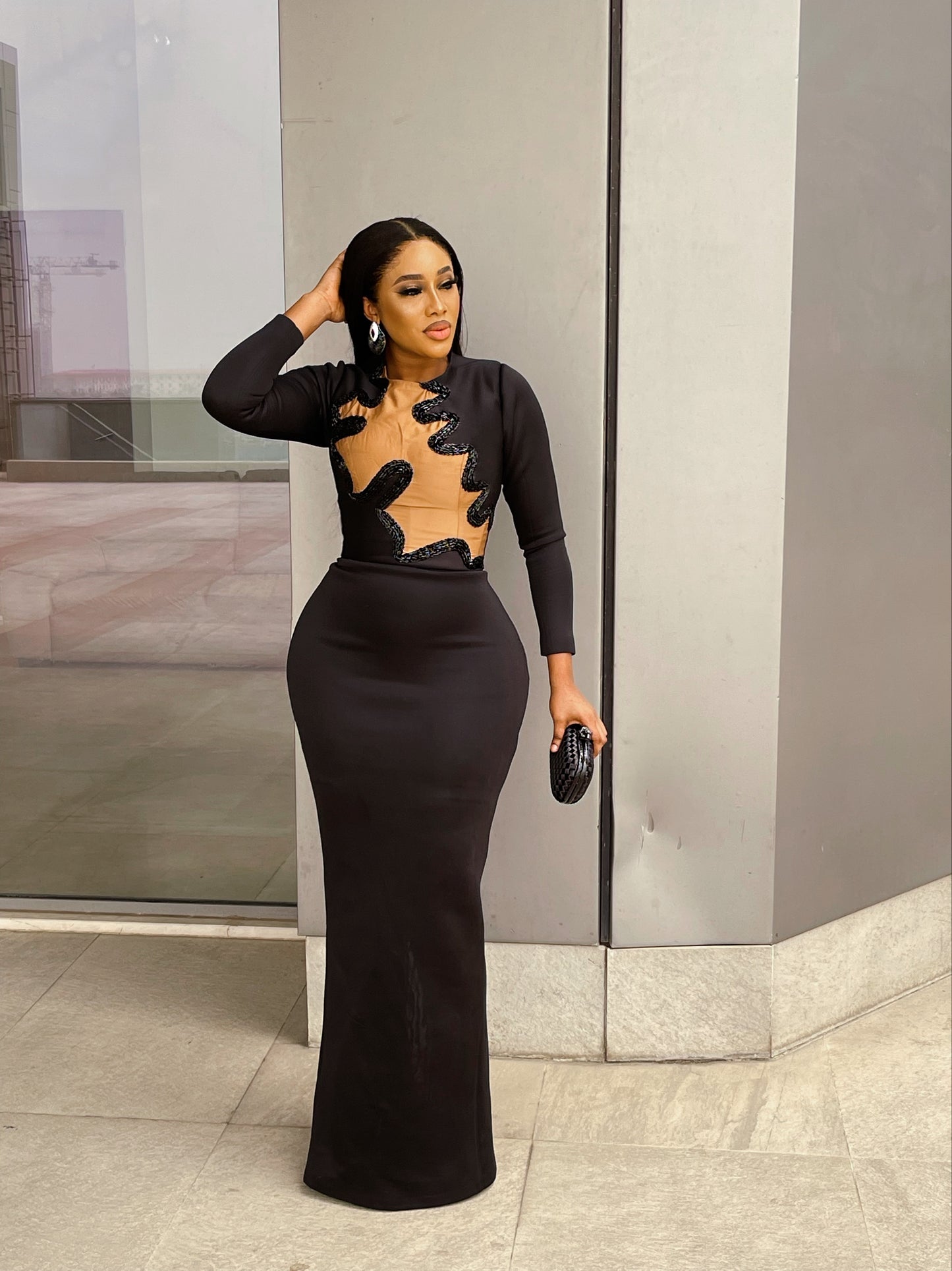 Meow dress - Kome Osalor Fashion House