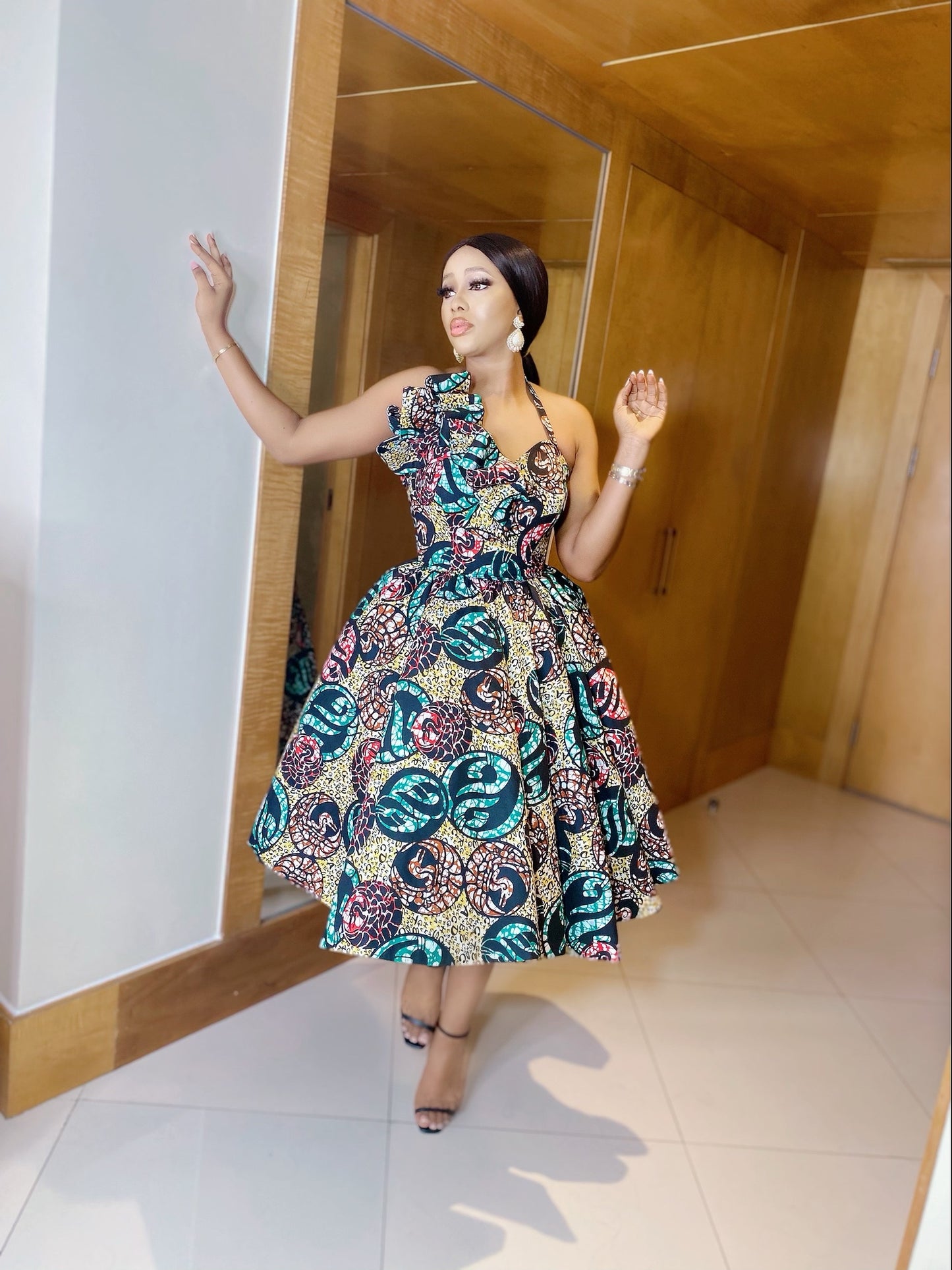 Oreva dress - Kome Osalor Fashion House