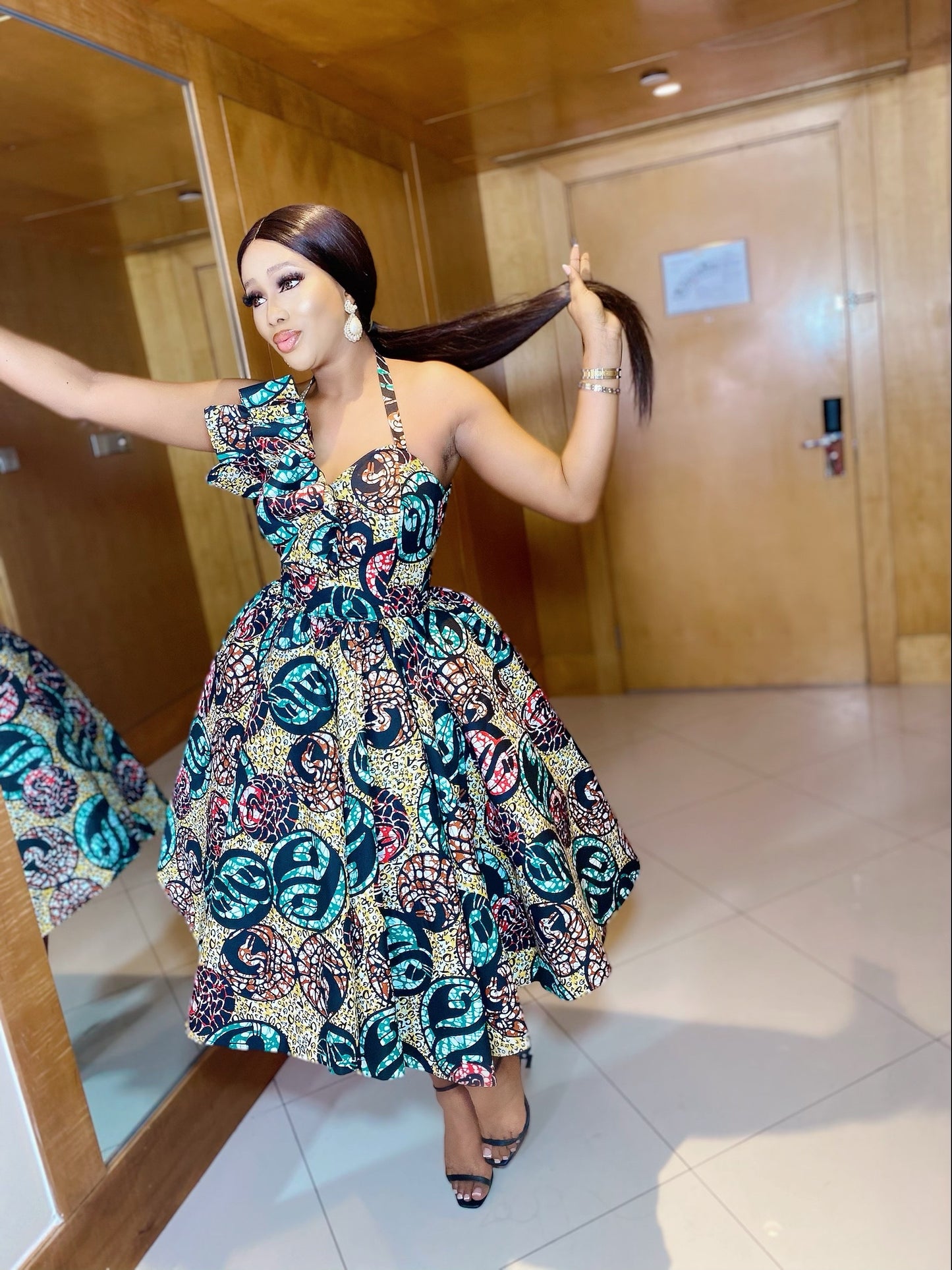 Oreva dress - Kome Osalor Fashion House