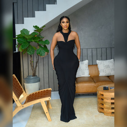 Seyi gown (black)