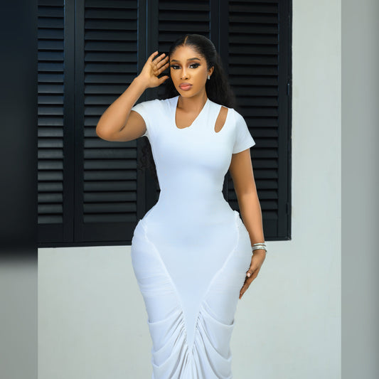 Seyi gown (white)