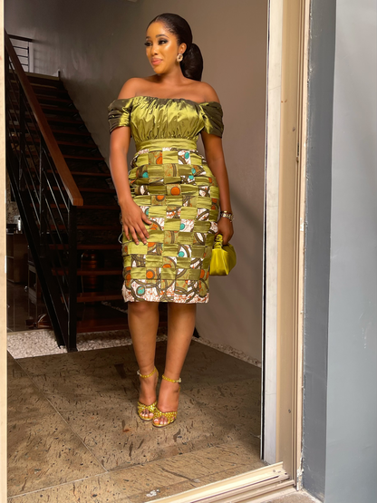 Mona dress - Kome Osalor Fashion House