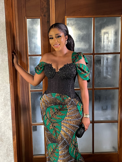 Tabita dress - Kome Osalor Fashion House