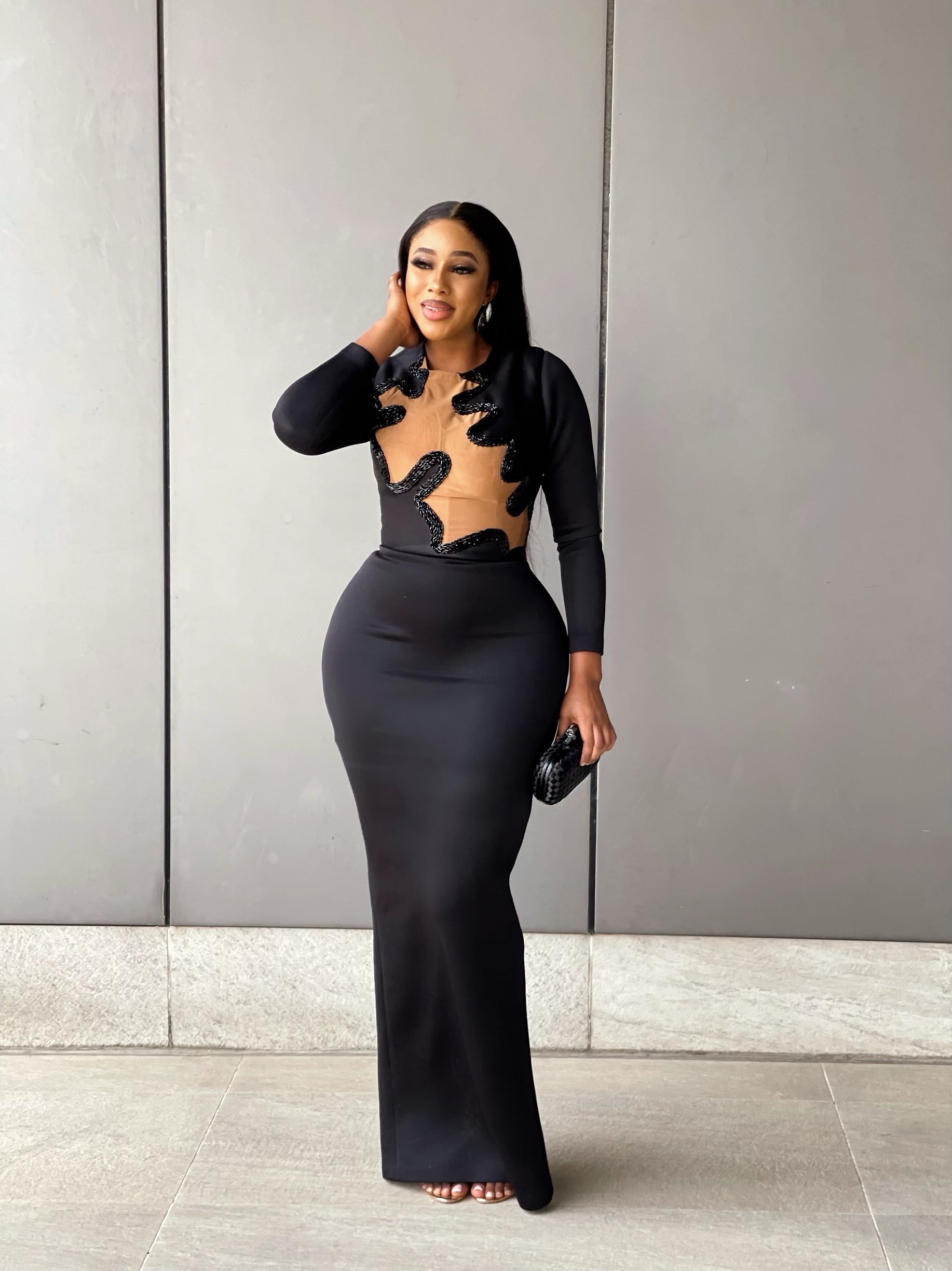 Meow dress - Kome Osalor Fashion House