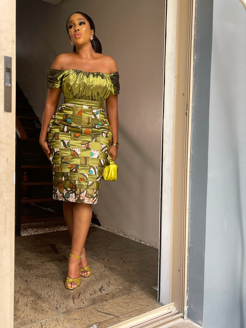 Mona dress - Kome Osalor Fashion House