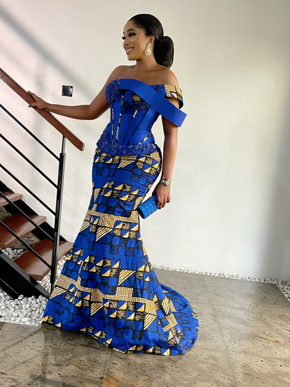Mani dress - Kome Osalor Fashion House