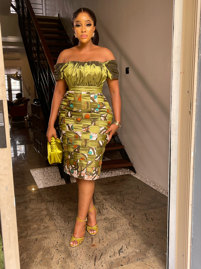 Mona dress - Kome Osalor Fashion House