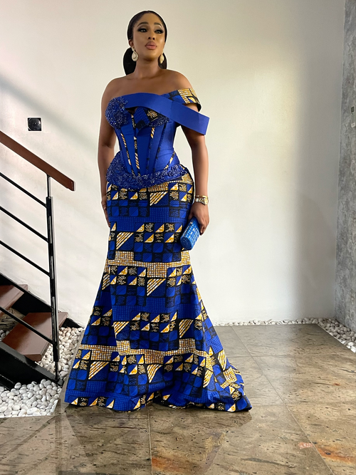 Mani dress - Kome Osalor Fashion House