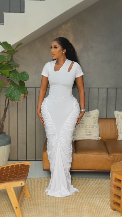 Seyi gown (white)