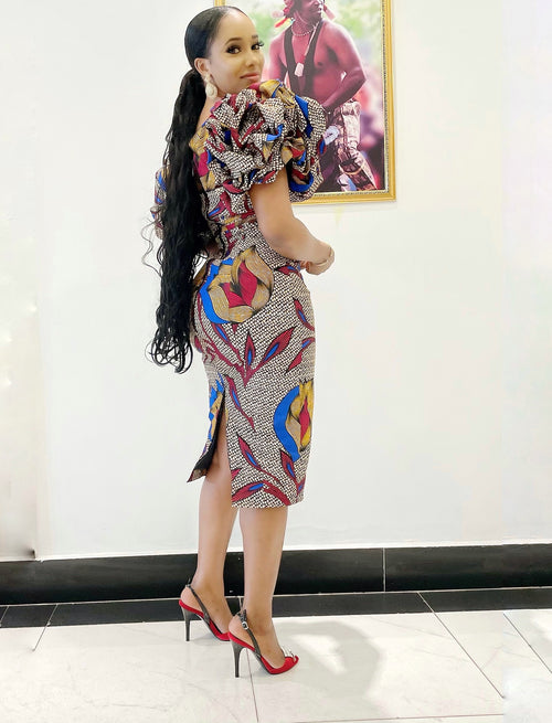 Deola dress - Kome Osalor Fashion House
