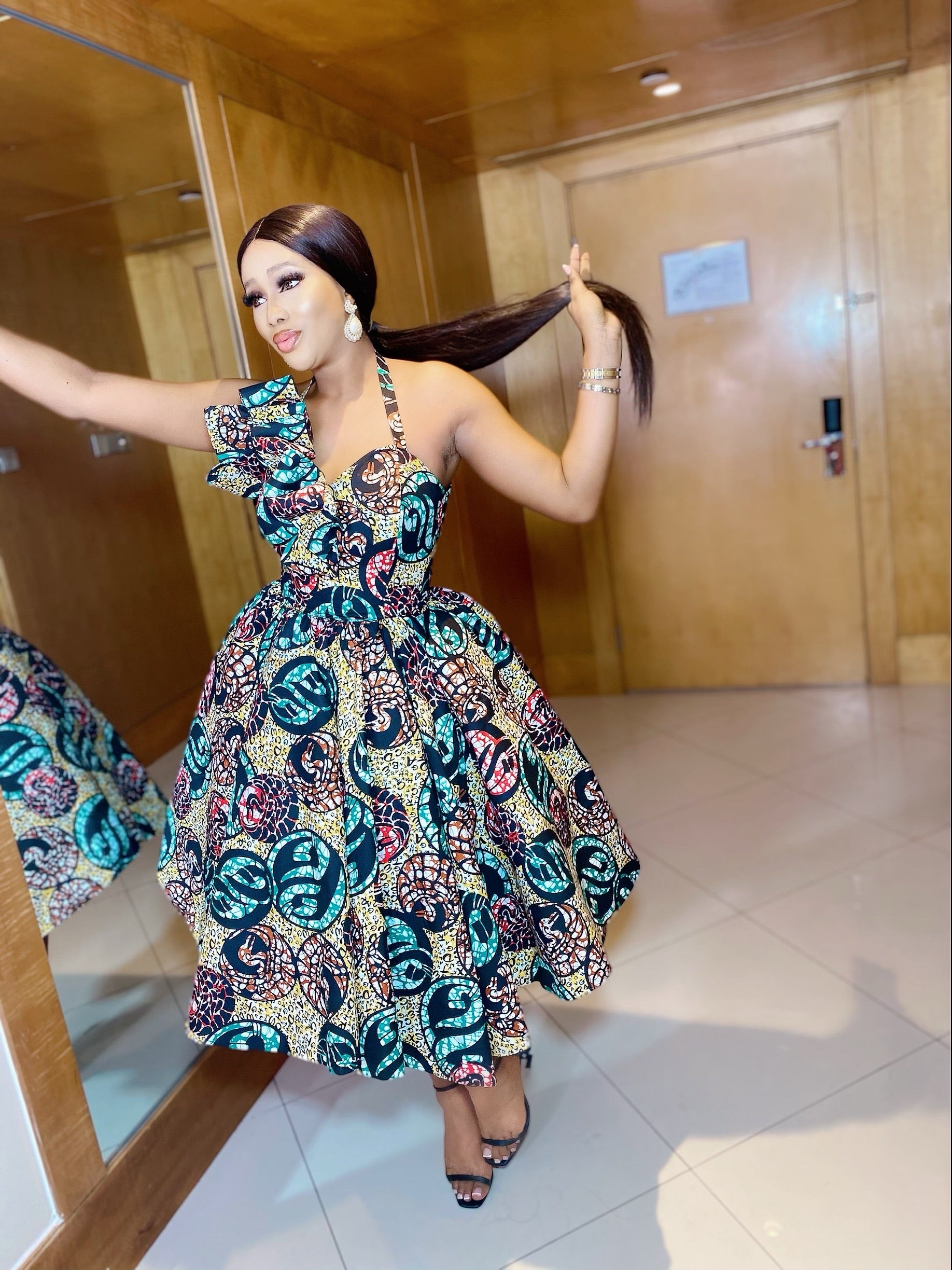 Oreva dress - Kome Osalor Fashion House