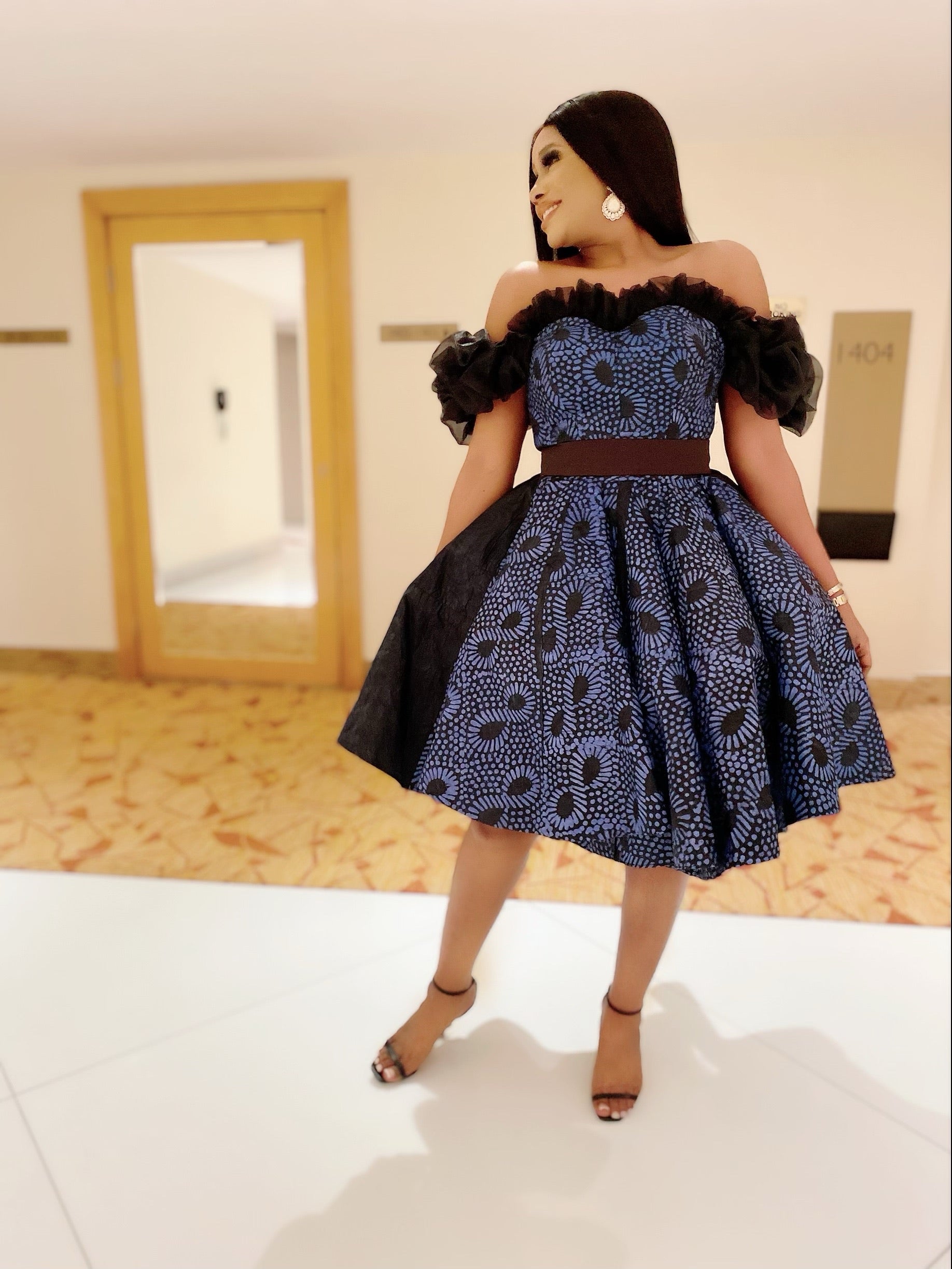 Kezi dress - Kome Osalor Fashion House